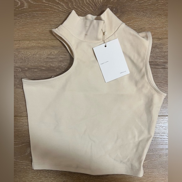 Oak Refined Organic Cotton Crop Top - Picture 2 of 3